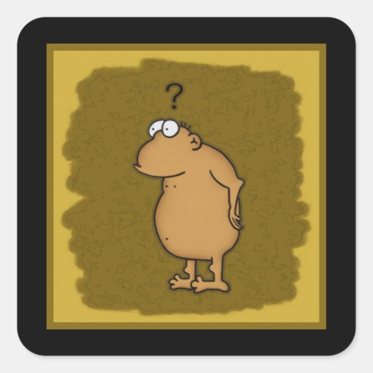 Cartoon Ape Stickers (Vorderseite)