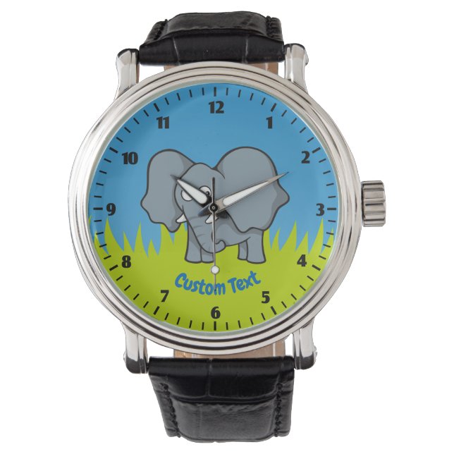 Cartoon Armbanduhr (Vorderseite)