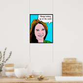 Cartoon Art Custom Request Poster (Küche)