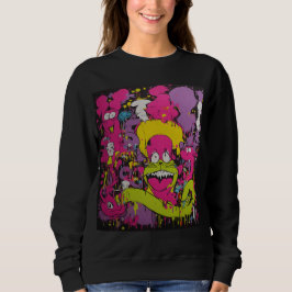Cartoon Art Design Sweatshirt