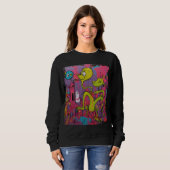 Cartoon Art Design Sweatshirt (Vorne ganz)