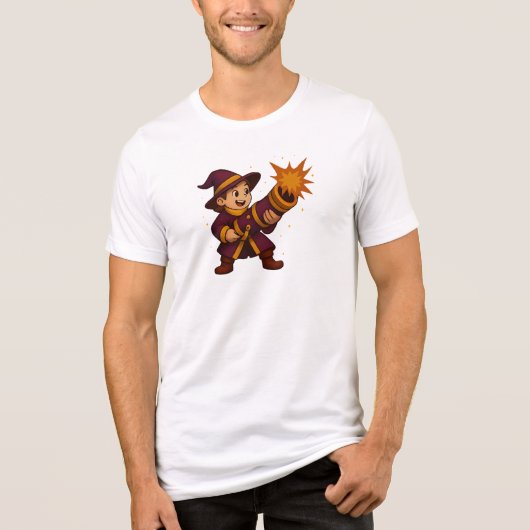 Cartoon Artillery Mage T - Shirt (Vorderseite)