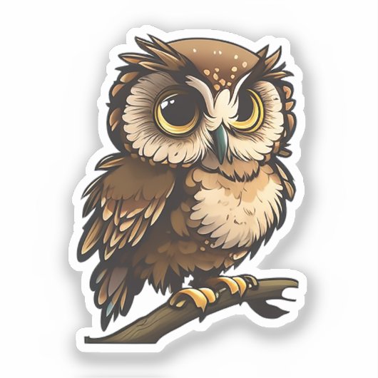 Cartoon Aufkleber (Vorderseite)