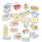 Cartoon Aufkleber (Vorderseite)