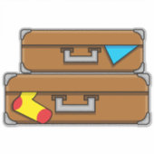 Cartoon Aufkleber (Vorderseite)