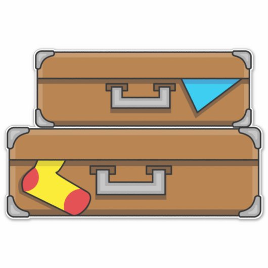 Cartoon Aufkleber (Vorderseite)