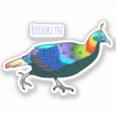 Cartoon Aufkleber (Vorderseite)