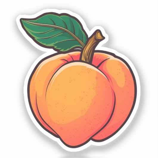 Cartoon Aufkleber (Vorderseite)