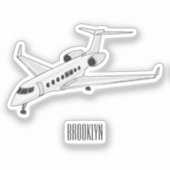 Cartoon Aufkleber (Vorderseite)