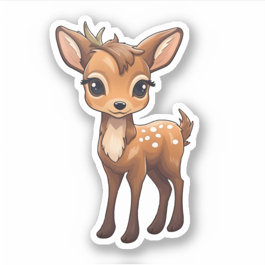 Cartoon Aufkleber (Vorderseite)