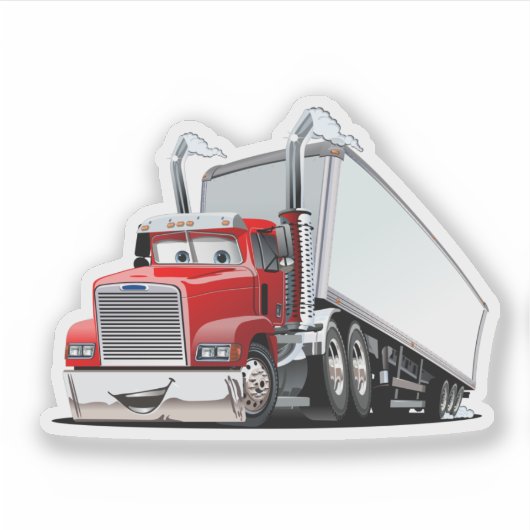 Cartoon Aufkleber (Vorderseite)