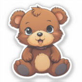 Cartoon Aufkleber (Vorderseite)