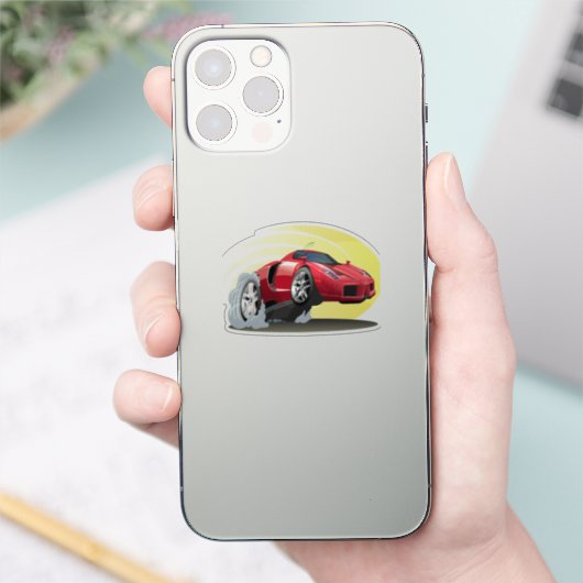 Cartoon Aufkleber (Telefon)