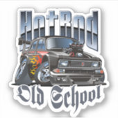 Cartoon Aufkleber (Vorderseite)