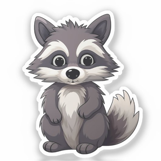 Cartoon Aufkleber (Vorderseite)