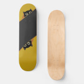 Cartoon-Augen Skateboard (Vorderseite)