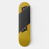 Cartoon-Augen Skateboard (Vorderseite)