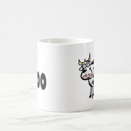 Cartoon aus Schwarz und Weiß Kaffeetasse (Mittel)