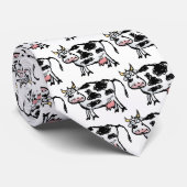 Cartoon aus Schwarz und Weiß Krawatte (Gerollt)