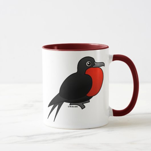 Cartoon ausgezeichnetes Frigatebird Tasse (Rechts)