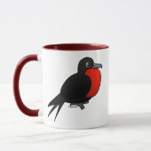 Cartoon ausgezeichnetes Frigatebird Tasse (Links)