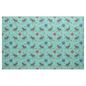 Cartoon Australischer Rinderhund Stoff (Fat Quarter (45,7 x 55,9 cm))