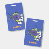 Cartoon Ausweis (Vorder- & Rückseite)