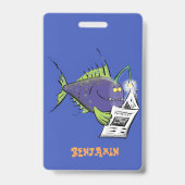 Cartoon Ausweis (Rückseite)