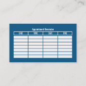 Cartoon Auto, Fahrschule/Lehrerberuf Visitenkarte (Rückseite)