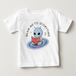 Cartoon Baby Alien T - Shirt