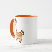 Cartoon Baby Giraffe Tasse (Vorderseite Links)