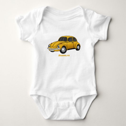 Cartoon Baby Strampler (Vorderseite)