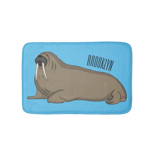 Cartoon Badematte (Vorderseite)