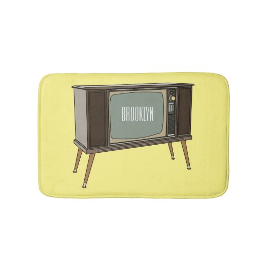 Cartoon Badematte (Vorderseite)