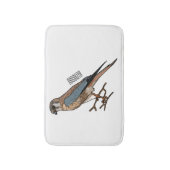 Cartoon Badematte (Vorderseite Vertikal)