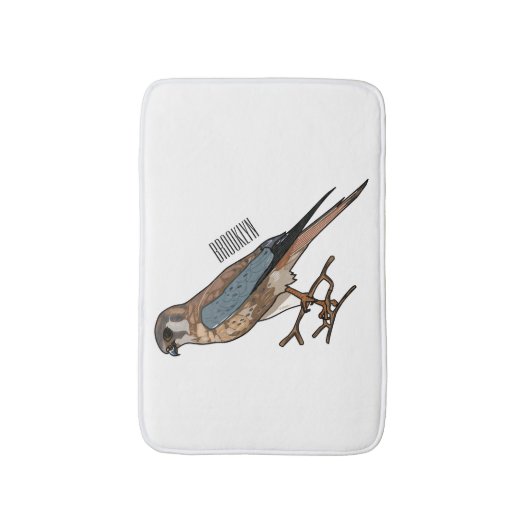 Cartoon Badematte (Vorderseite Vertikal)