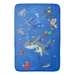 Cartoon Badematte