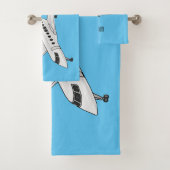Cartoon Badhandtuch Set (Insitu)