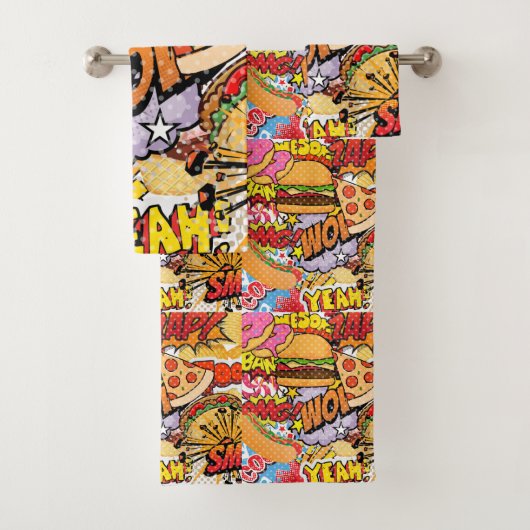 Cartoon Badhandtuch Set (Insitu)