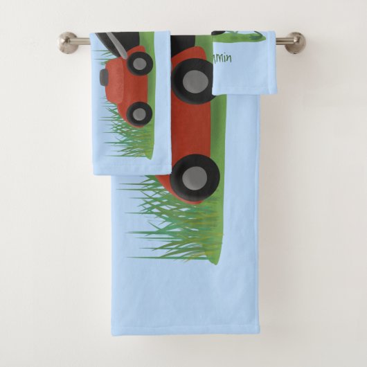 Cartoon Badhandtuch Set (Insitu)