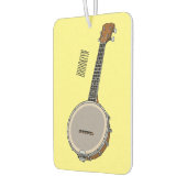 Cartoon Banjo Autolufterfrischer (Links)