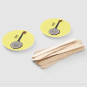 Cartoon Banjo Fächer (Non-assembled)