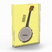Cartoon Banjo Fotoblock (Links)