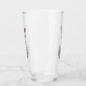 Cartoon Banjo Glas (Links)