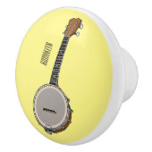 Cartoon Banjo Keramikknauf (Rechts)
