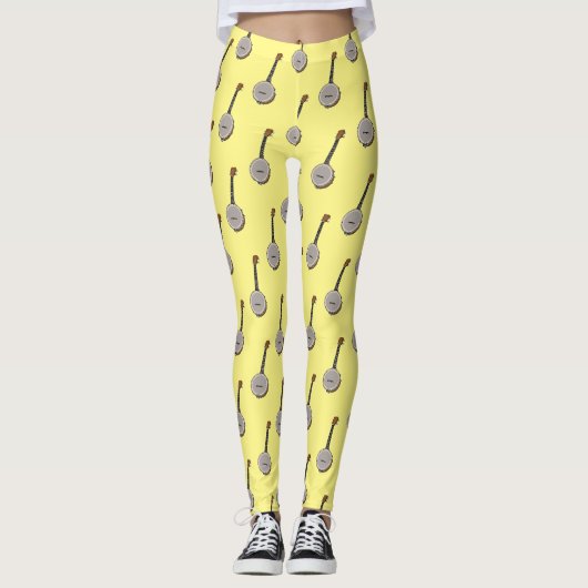 Cartoon Banjo Leggings (Vorderseite)