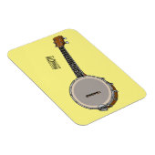 Cartoon Banjo Magnet (Rechte Seite)
