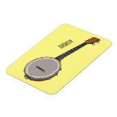 Cartoon Banjo Magnet (Linke Seite)