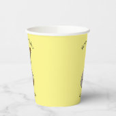 Cartoon Banjo Pappbecher (Links)