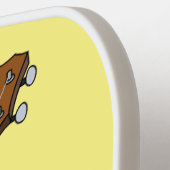 Cartoon Banjo Pickleball Schläger (Linke Seite)